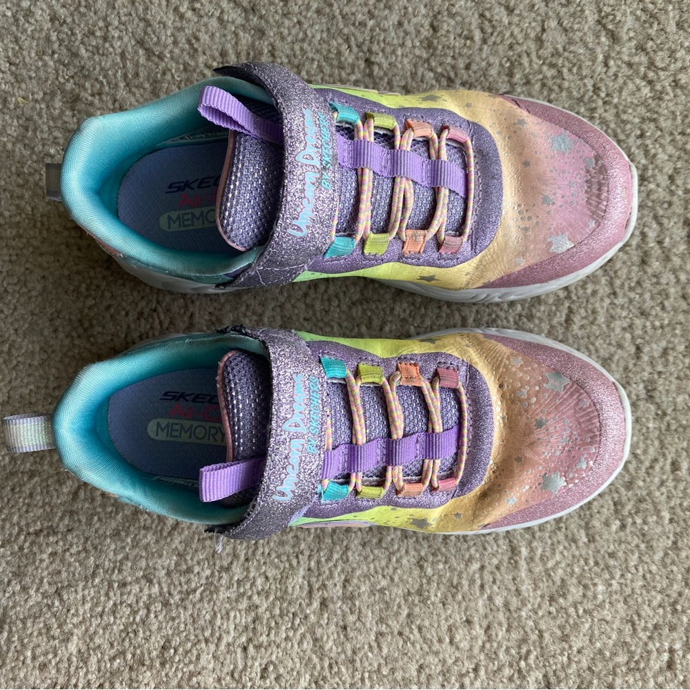 Sketchers Unicorn sneakers Lighted memory foam shoe for Kid